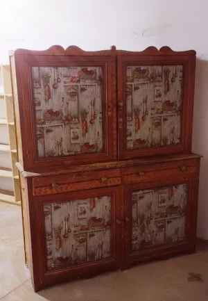 3. Step-back kitchen dresser