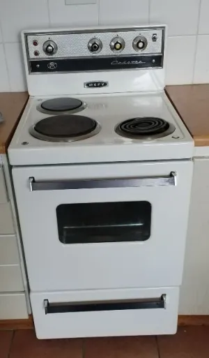 4. Defy stove