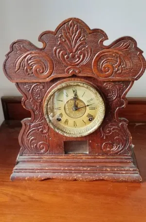 7. Parlor mantel clock