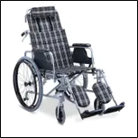 RECLINING ALUMINIUM WHEELCHAIR